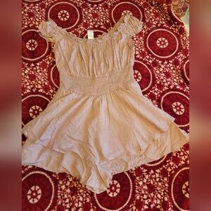 Stilleto's Medium Pink Romper